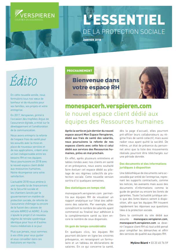 l'essentiel de la protection sociale janvier
