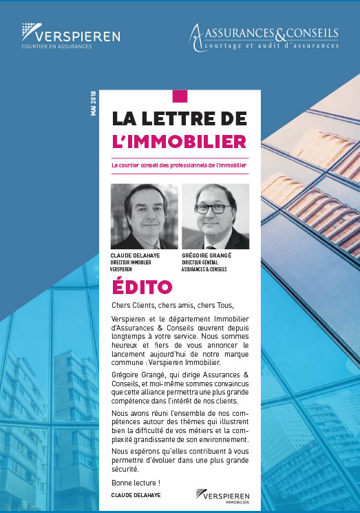 La Lettre de l’immobilier Verspieren