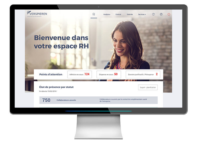 Découvrez Mon Espace Verspieren RH