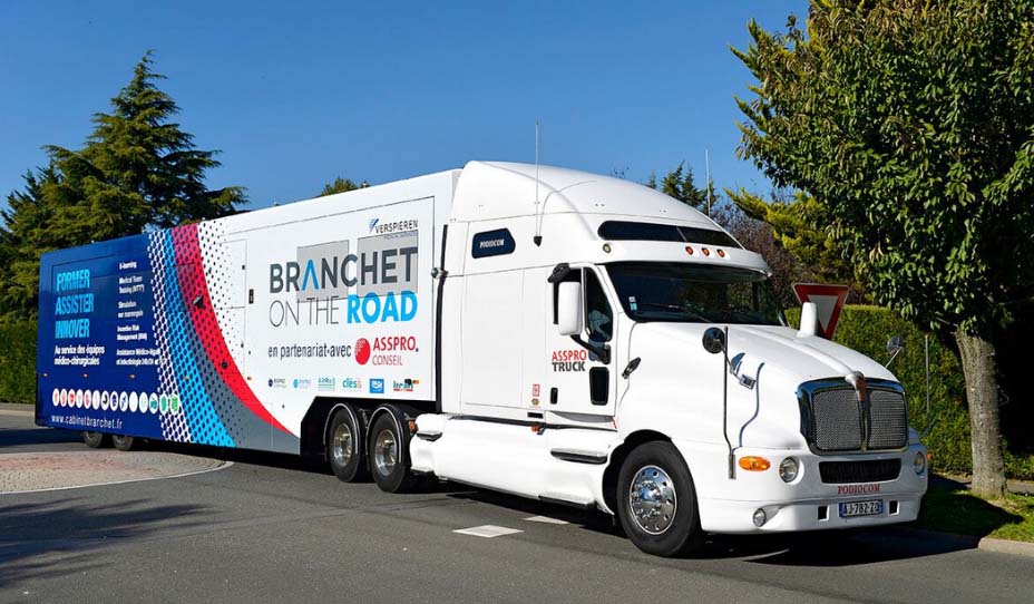 Branchet on the Road - Asspro Truck