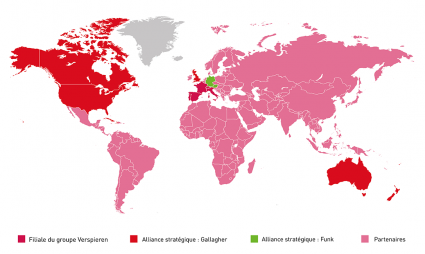 Verspieren International est présent dans 140 pays
