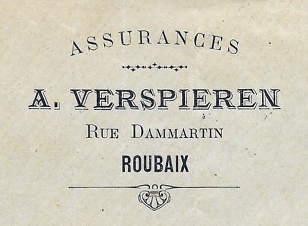 Les Assurances Verspieren, à leur création en 1880