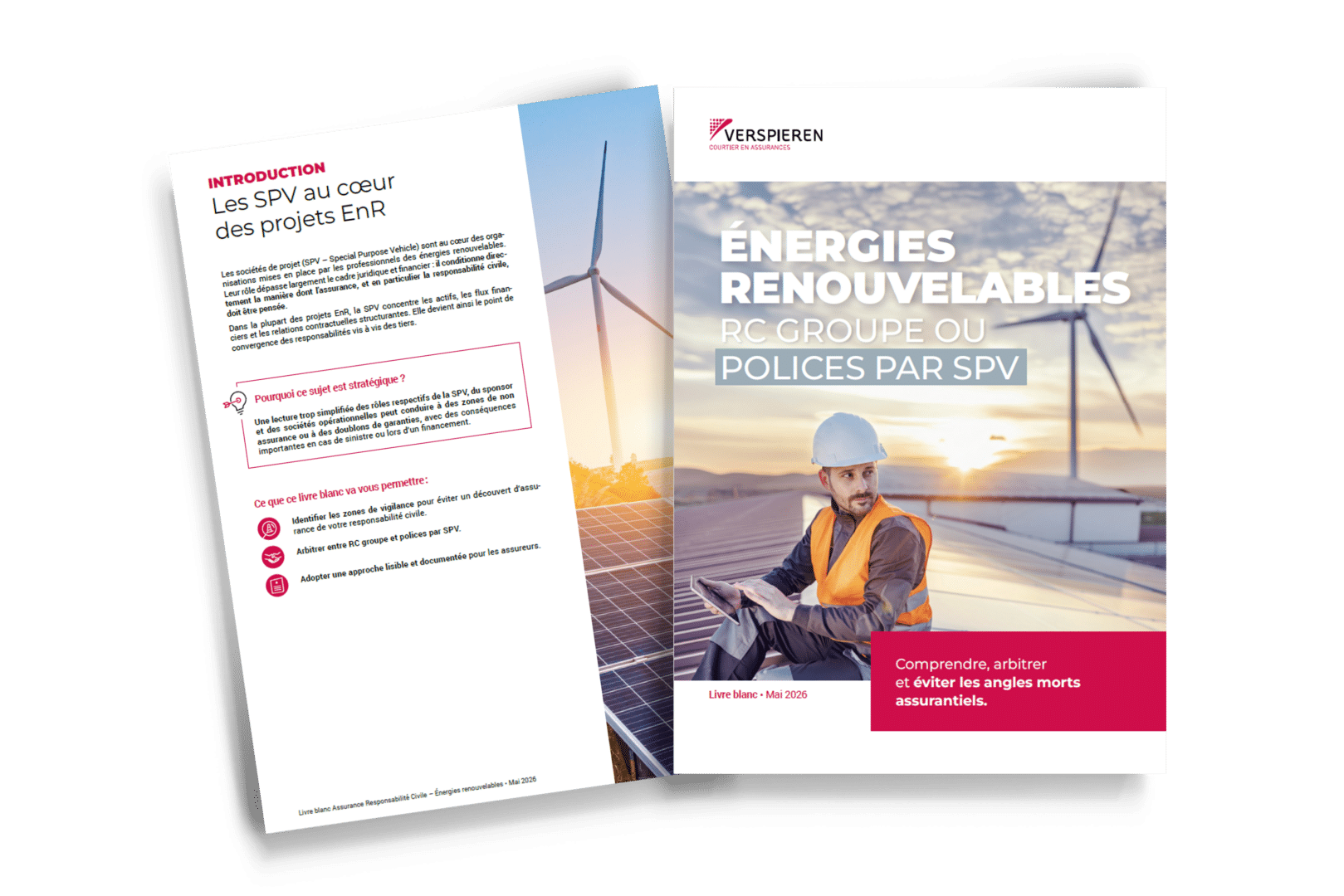 Energies Renouvelables : RC groupe ou polices par SPV