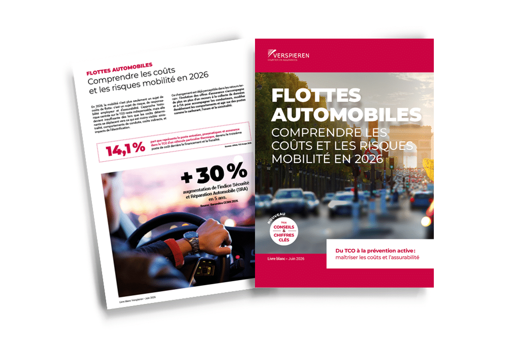 Livre blanc flottes automobiles 2026 Verspieren avec analyse des coûts et du risque mobilité